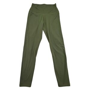 ColorfulKoala Leggings‎ Women's Medium High Waisted Green Athletic Workout Pants